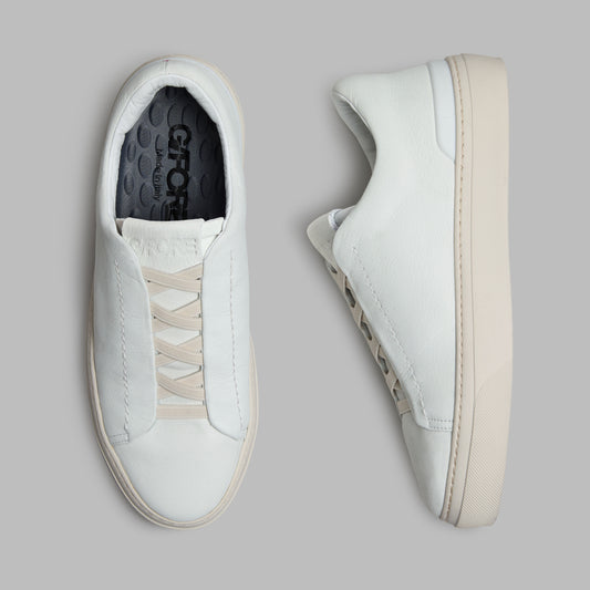 G/FORE - ENDEAVOUR SLIP ON LEATHER SNEAKER