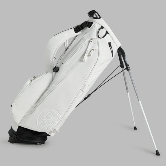 G/FORE - EMBOSSED SKULL & TEES DAYTONA CARRY GOLF BAG