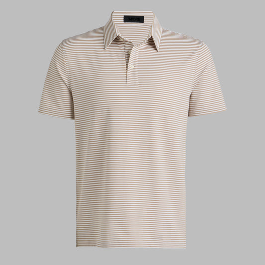 G/FORE - ALL PLAY STRIPE STRETCH KNIT POLO