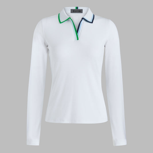 G/FORE - JOHNNY COLLAR RIBBED TECH POLO