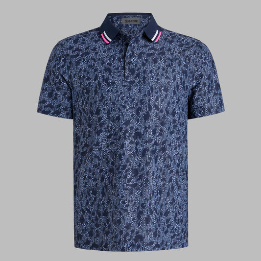 G/FORE - WOODY TECH PIQUÉ POLO