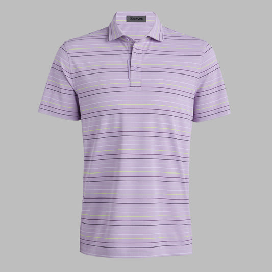 G/FORE - MULTI STRIPE TECH PIQUÉ PERFORMANCE POLO