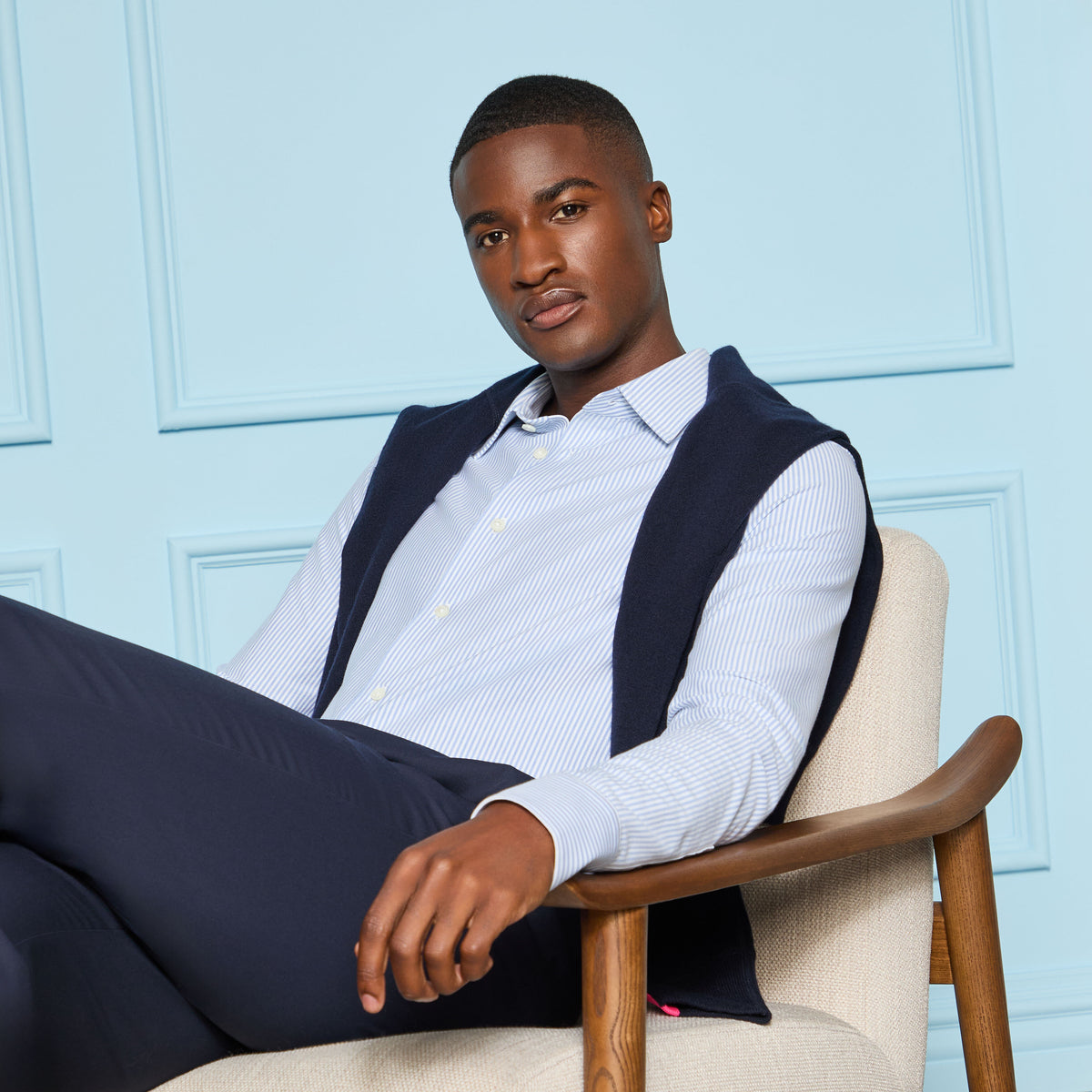 G/FORE - LTD RELEASE LUXE COTTON BLEND SHIRT