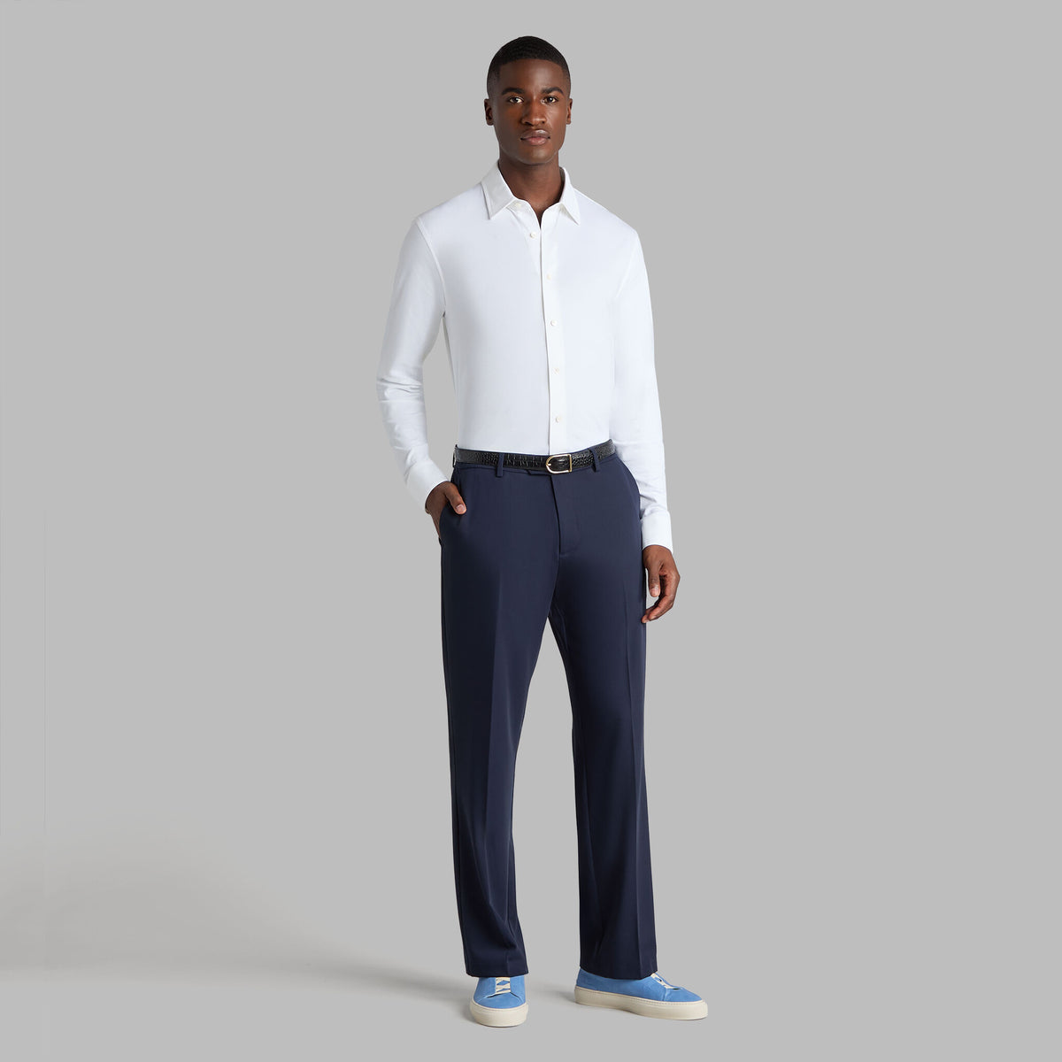 G/FORE - LUXE COTTON BLEND SHIRT
