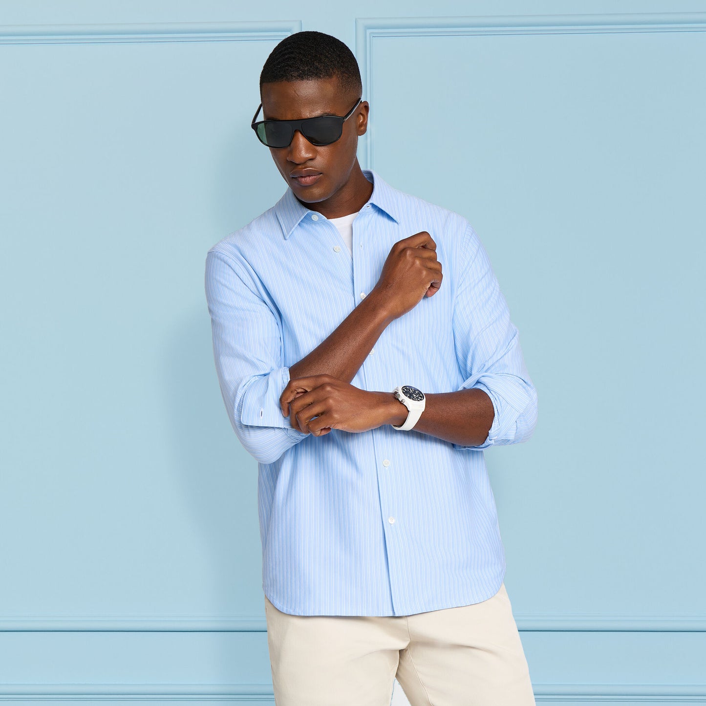 G/FORE - LTD RELEASE LUXE COTTON BLEND SHIRT
