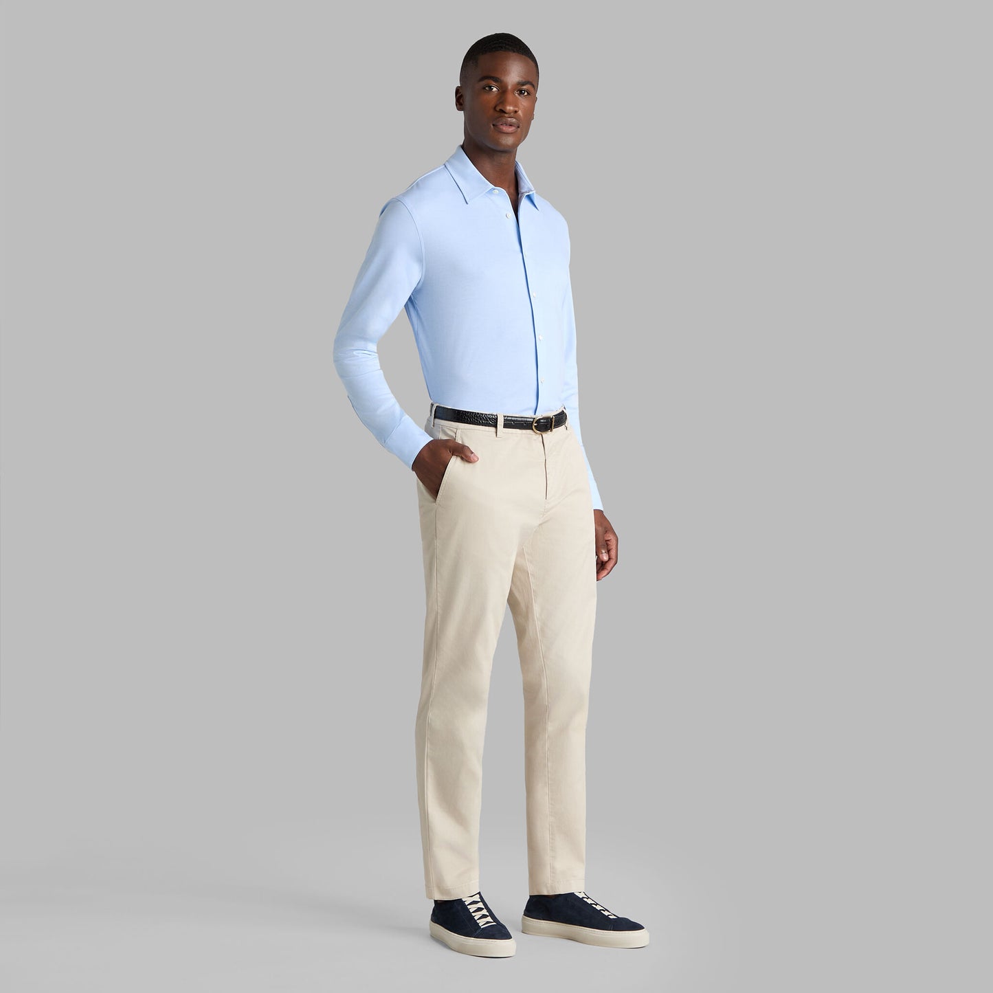 G/FORE - LUXE COTTON BLEND SHIRT