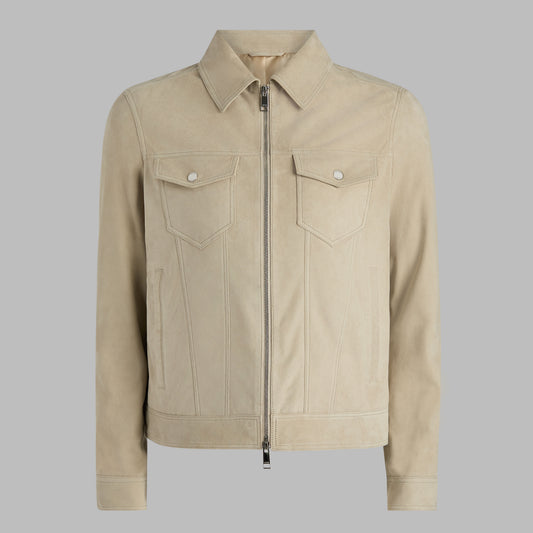 G/FORE - SUEDE TRUCKER JACKET