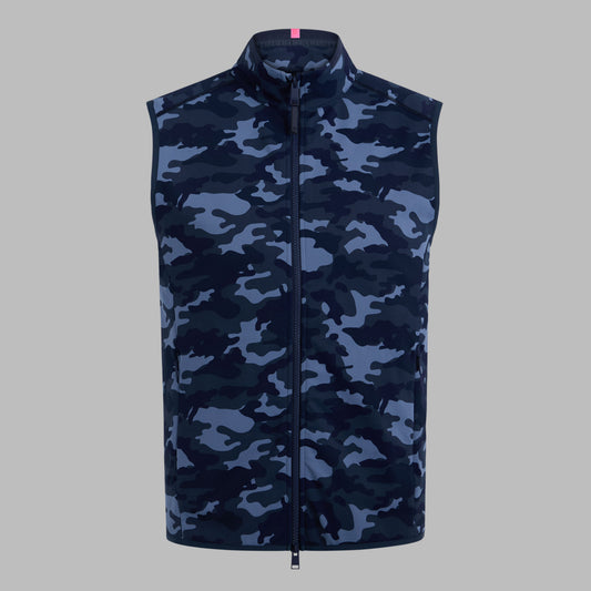 G/FORE - DOUBLE KNIT CAMO VEST