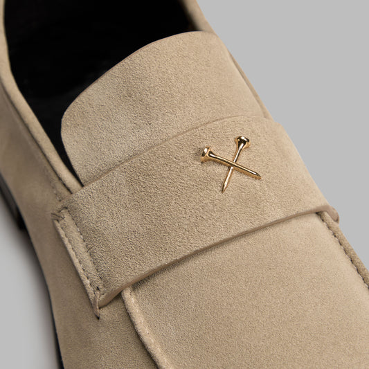 G/FORE - METAL TEES SUEDE FLEX LOAFER