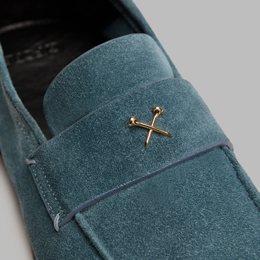 G/FORE - METAL TEES SUEDE FLEX LOAFER
