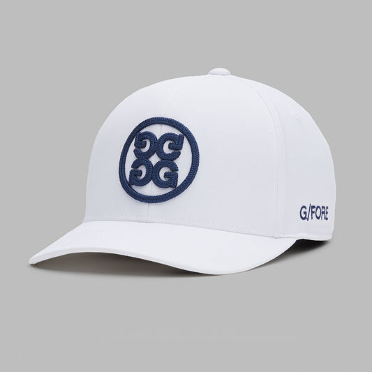 G/FORE - CIRCLE G'S STRETCH TWILL SNAPBACK HAT