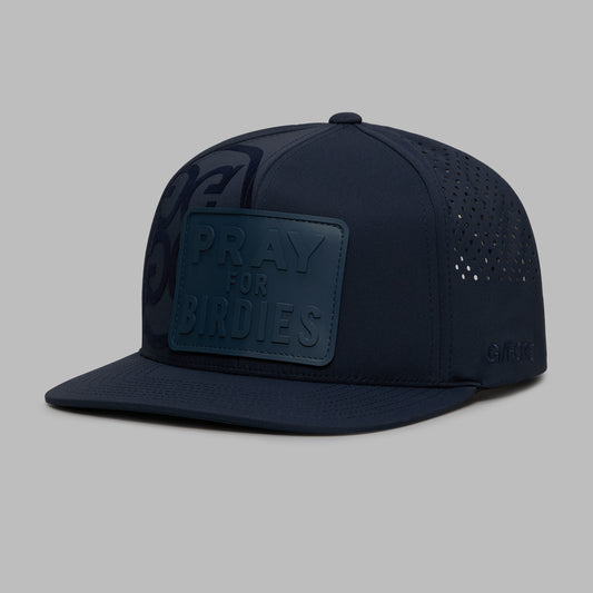 G/FORE - PRAY FOR BIRDIES PATCH PERFORATED DELTA HAT |HATS
