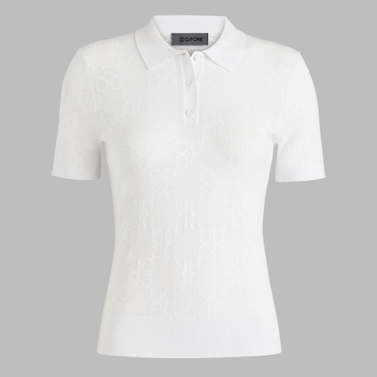 G/FORE - POINTELLE G SWEATER POLO
