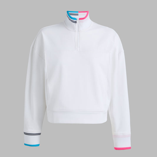 G/FORE - BRUSHED BACK STRETCH PULLOVER