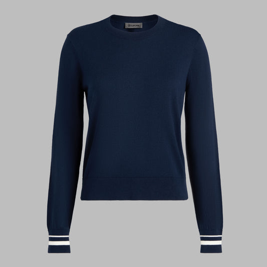 G/FORE - COOLING COTTON CREWNECK SWEATER