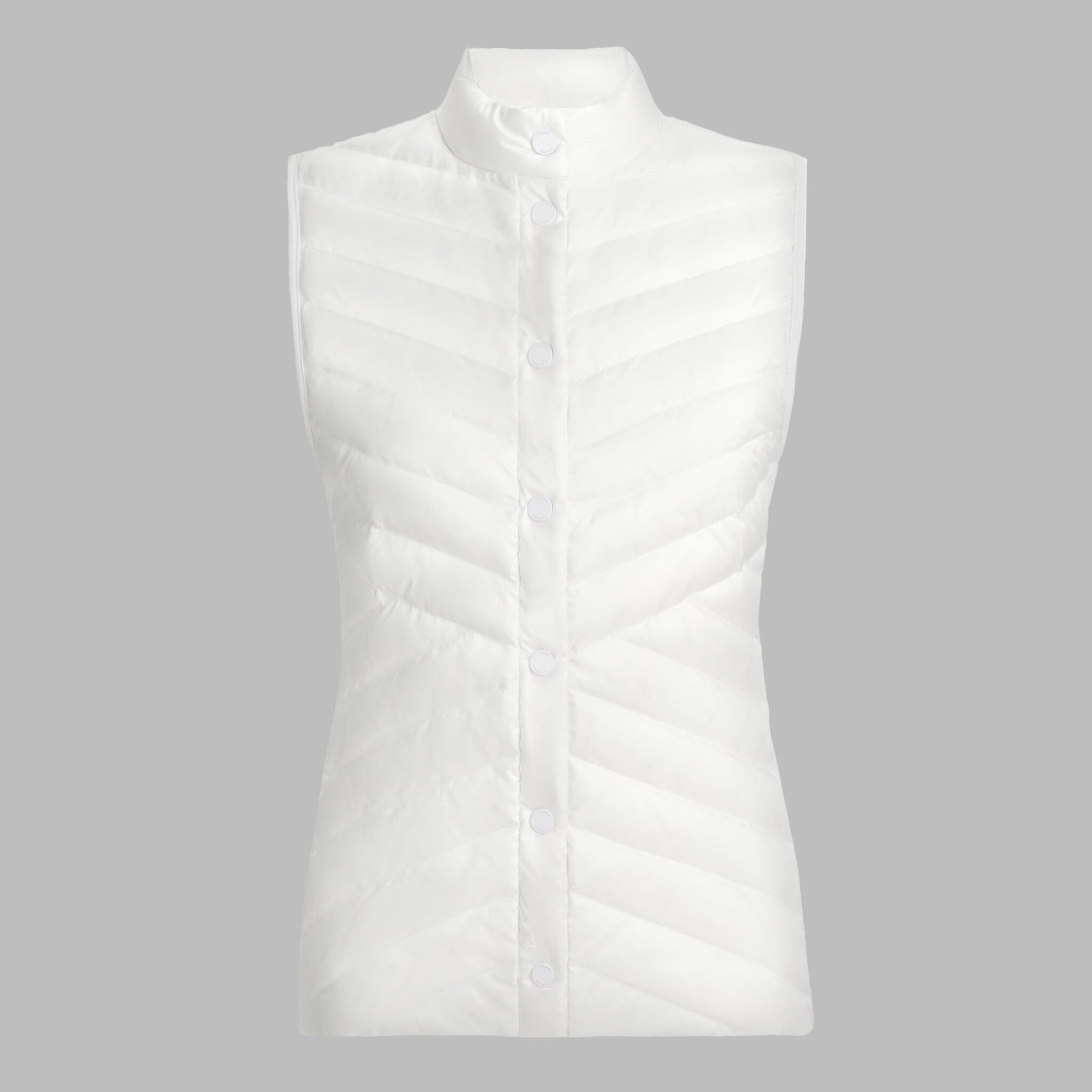 G/FORE - V-DOWN QUILTED STRETCH TECH INTERLOCK VEST