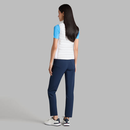 G/FORE - V-DOWN QUILTED STRETCH TECH INTERLOCK VEST