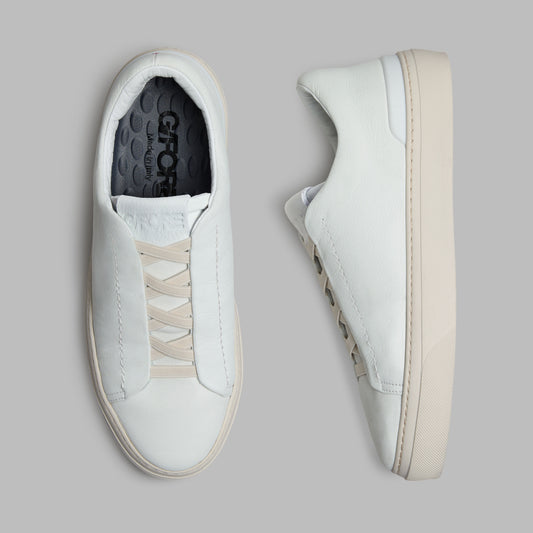 G/FORE - ENDEAVOUR SLIP ON LEATHER SNEAKER