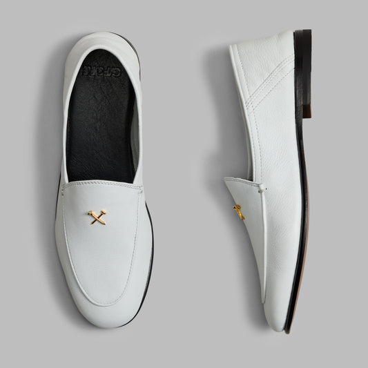 G/FORE - METAL TEES LEATHER FLEX LOAFER