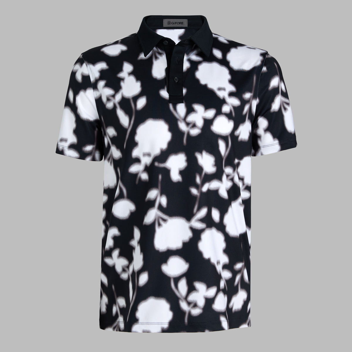 G/FORE - BLUR FLORAL TECH JERSEY POLO