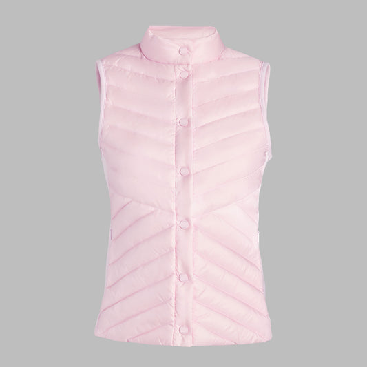 G/FORE - V-DOWN QUILTED STRETCH TECH INTERLOCK VEST